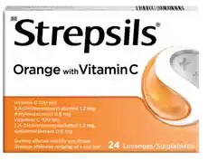 Strepsils Orange with Vitamin C